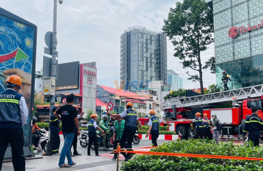 DIỄN TẬP PCCC & CNCH TẠI SAIGON CENTRE
